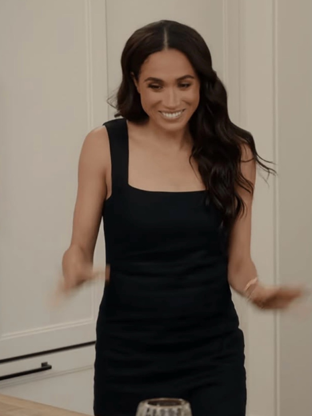 Posse Black Alice Midi Dress ASO Meghan Markle NWOT